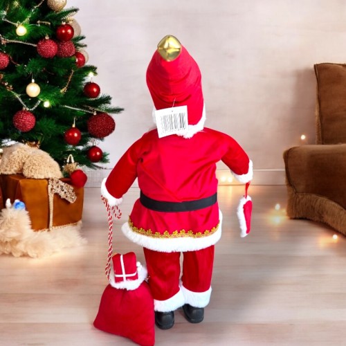 Διακοσμητικός Άγιος Βασίλης Με Κόκκινη Στολή 46 cm